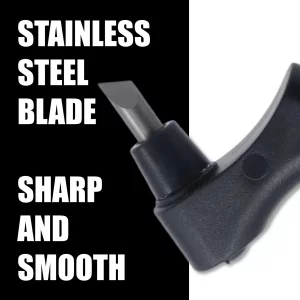 Joyangy Craft Cutting Tools, 360 Degree Rotating Blades Stainless Steel Cutter Pen with 15, 30, 45 Degree Blades for DIY Crafts, Stencils, Scrapbooks