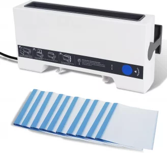 Hoqqf Thermal Cinch Binding Machine 110V 280 Sheets Book Binding Machine with 10 Letter Size Envelopes