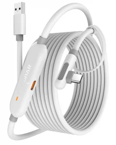 Maxonar VR Charging Link Cable 16FT (Next-Gen Chip) Compatible with Meta Quest 3S/Quest 3/Oculus Quest 2/Pico 4 Accessories and PC/SteamVR, Awesome G