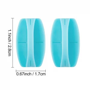 BAOFALI 4Pack Paper Trimmer Replacement Blades,Blue Cutting Blades with Automatic Security Safeguard Design for Trimmer A4 Paper Cutter Blade Refill