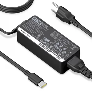 Charger Compatible with Lenovo Laptop Computer 65W 45W Thinkpad Yoga Chromebook USB C Fast Power Adapter