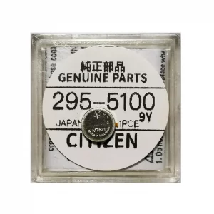 EXMUMCMR 295-5100 Battery,Compatible with Panasonic Battery for Replacement for Citizen Eco Drive Watch Capacitor 295-5100 MT621 BP10, E000, E001, E0