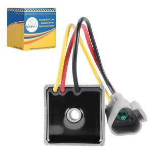 Mixopoly 12V Voltage Regulator Rectifier for Club Car Precedent/Onward/Tempo 4 Cycle Gas Golf Cart, Replaces OEM 102515901, 102803301
