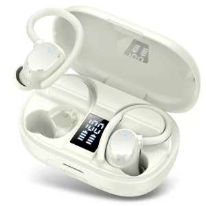 Ear buds Wireless Bluetooth Earbuds Sport 2025 NEW Bluetooth 5.3 Headphones 128H Playtime with LED Display Powerful Bass Over Ear Earphones with Earh