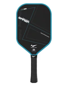 Warping Point Raw Carbon Fiber Pickleball Paddle, Endura Friction Surface For Maximum Spin & Balanced, Multi-Layer Carbon Fiber Edgeless Design, 16mm