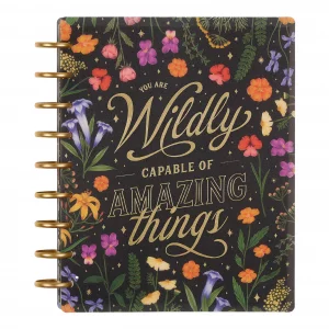 Happy Planner Disc-Bound Planner Jan.Dec. 2026, Includes 3 Extra Months and 2 Sticker Sheets, Classic Size, 7