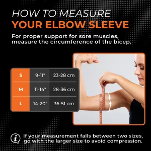 Incrediwear Elbow Sleeve  Elbow Brace for Elbow Support, Joint Pain Relief, Inflammation Relief, and Circulation, Tendonitis, Golf and Tennis Elbow 