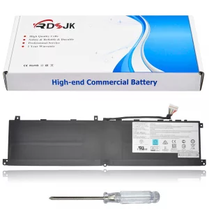 BTY-M6L Laptop Battery for MSI GS65 GS75 Stealth Thin 8SE 8SF 8SG 9SD 9SE 9SF 9RE 9SG PS63 Modern 8RC 8SC P65 Creator 8RD 8RE 8RF 8SF 9SE P75 Creator