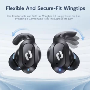 Wireless Ear buds Bluetooth Earbuds Wireless Charging Case Waterproof Headphones Built in Microphone Stereo Bass 64H Playback LED Power Display for i