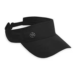 Gaiam Classic Fitness Quick-Dry Visor - Sweat-Wicking Sun Visors for Women with Open-Top Visor Cut for Releasing Excess Body Heat, Trendy Women's Cou