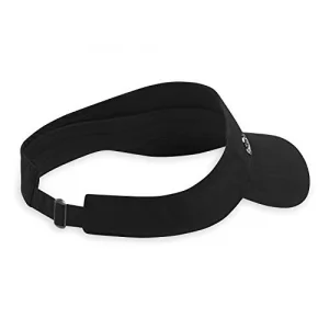Gaiam Classic Fitness Quick-Dry Visor - Sweat-Wicking Sun Visors for Women with Open-Top Visor Cut for Releasing Excess Body Heat, Trendy Women's Cou