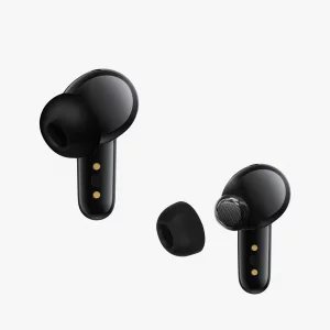 kwmobile 6X Replacement Ear Tips Compatible with Anker Soundcore P40i / Soundcore P20i - Silicone Tips for Earphones - Black