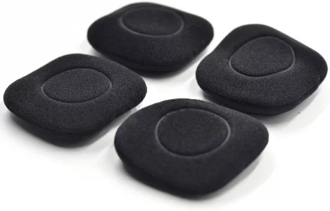 2 Pairs Black Ear Pads Foam Cushion Headset Cover Sponge for Logitech H150 H250 H130 Earpads Headphones, Earbuds and Accessories