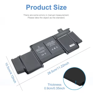 A1582 A1502 Laptop Battery for Apple MacBook Pro 13