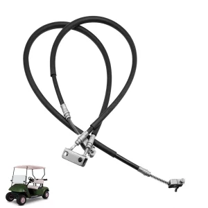 Drive-up EZGO TXT Brake Cables, EZGO Brake Cable Kit Passenger and Driver Side Stainless Steel Core Fits for 1994-2008 EZGO TXT and Marathon Medalist