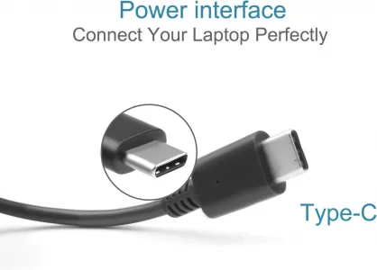 65W USB-C Charger for Asus Zenbook 14 OLED Q425 Q425MA UX3405 UX3405MA UX3405MA-PZ076W Laptop Power Supply Adapter Cord