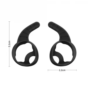 Rqker Ear Hooks Compatible with Beats Solo Buds Earbuds, 5 Pairs Silicone Anti Slip Replacement Earbuds Hooks Earhooks, Compatible with Beats Solo Bu