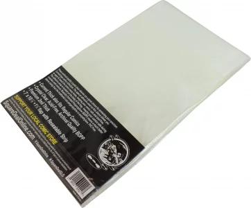 (100) Current Thick (Regular) Size Comic Sleeves - Crystal Clear, Resealable, Archival Quality - #CXSBCURSTH