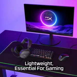 HyperX Cloud Stinger 2 Core  PC Gaming Headset, Lightweight Over-Ear Headset with mic, Swivel-to-Mute mic Function, DTS Headphone:X Spatial Audio, 4