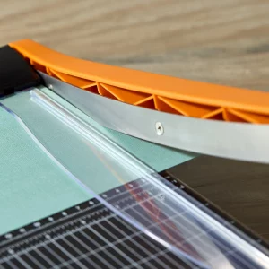 Fiskars Recycled Bypass Paper Trimmer, Self-Sharpening Blade, 12-Inch