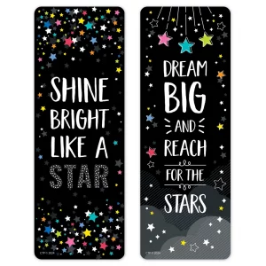 CTP Star Bright Positive Mindset Bookmark Top Classroom and Homeshool (Creative Teaching Press 10944)