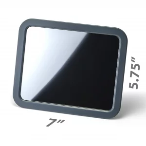 Officemate Verticalmate Mirror, Slate Gray (29112)