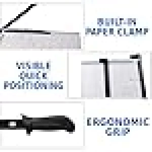 Japard Guillotine Paper Cutter 18 inch A3 Paper Slicer Trimmer for Classroom with Safety Guard Blade Lock Guide, 12 Sheet Capacity