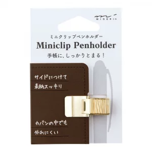 Midori 82219006  Clip Porta Pen, Gold