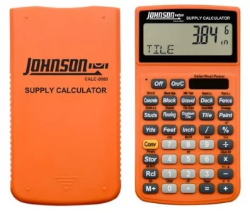 Johnson Level & Tools CALC-0000 Supply Calculator