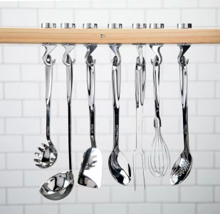All-Clad Specialty Stainless Steel Kitchen Gadgets Whisk Kitchen Tools, Kitchen Hacks Silver