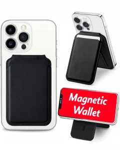 BIX for magsafe wallet men - magnetic wallet for iphone - magnetic phones wallets - iphone wallets magsafe - compatible with mag safe stand - for mag