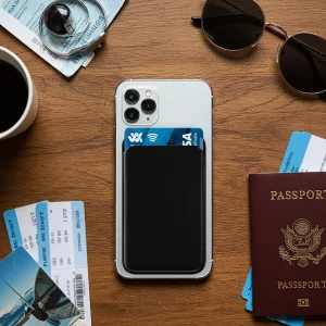 BIX for magsafe wallet men - magnetic wallet for iphone - magnetic phones wallets - iphone wallets magsafe - compatible with mag safe stand - for mag