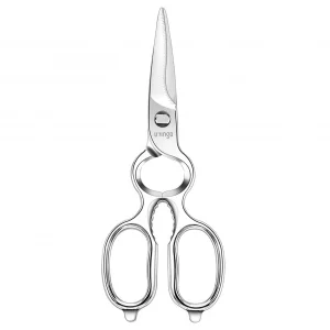 LIVINGO Kitchen Forged Shears Heavy Duty Come Apart Ultra Sharp Multi-function Stainless Steel Scissors Bottle Opener, Nut Cracker 8.5 inch