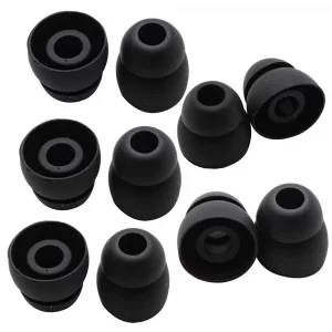 Toeasor Powerbeats 2 Replacement Earbuds Powerbeats3 Ear Buds Double Flange Silicone Ear Tips Compatible with Beat by Dr Dre Powerbeats 2 Powerbeats 