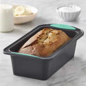 Trudeau 5115206M Structure Loaf Pan Silicone Bakeware, 8.5