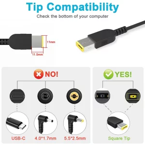 AC Adapter Charger for Lenovo IdeaPad U430 Touch, U430p 59393057 59393065