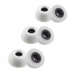 NANLANFAN Replacement Foam Eartips for JBL Tune Buds, JBL Live Free 2, JBL Live Pro 2, JBL Vibe Buds, JBL Live Beam 3, JBL Tour Pro 3/2 Earbuds, Ulti