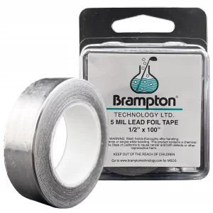 Brampton Golf Lead Tape 1/2 x 100 (5 mil) - Easy to Cut and Apply - Stays on in All Weather - Adjust Swing Weight and Feel - for Golf Clubs, Golf H