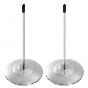 2PCS Bill Fork, Receipt Holder Spike, Stainless Steel Silver Restaurant Receipt Holder, Paper Memo Holder Check Spindle