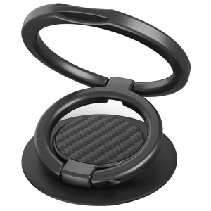 MonIdea Phone Grip, Phone Ring Holder Finger Kickstand, Adjustable Metal Cell Phone Rings Gripper Stand Work with Magnetic Car Mount for iPhone Samsu