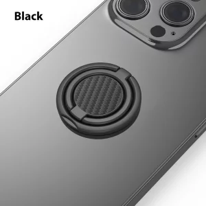 MonIdea Phone Grip, Phone Ring Holder Finger Kickstand, Adjustable Metal Cell Phone Rings Gripper Stand Work with Magnetic Car Mount for iPhone Samsu