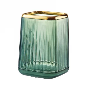 Daphilly Pen Holder for Desk, Makeup Brushes Cup, Desk Organizer Desktop Supplies and Accessories for Women, Pen Cup Pencil Caddy for Office Home Art