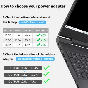 New 230W 4.5mm Blue Tip Charger Fit for HP M41303-001 Omen 15 16 Victus 16 Zbook Fury 16 G8 G9 G10 TPN-LA10 M35733-001 M85389-003 19.5V 11.8A Gaming 