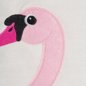 E-Living Store Collapsible Storage Bin Cube for Bedroom, Nursery, Playroom and More 13x13x13 - Swan