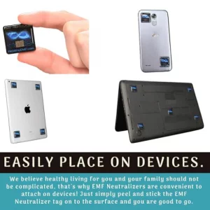 Cell Phone EMF Protection Neutralizers - Slim Design - Proudly Made in The USA - Developed by Dr. Valerie Nelson