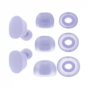 Ear Tips Replacement for JBL Tune Buds, Silicone Earbuds Tips, 3 Pairs (S/M/L) Purple