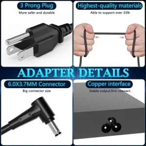 180W 20V 9A Charger Fit for Asus TUF FX705D FX705DD FX705DT ROG TUF FX505D FX505DD FX505DT Zephyrus G14 G GA502 GA502D ADP-180TB H Laptop Supply Powe