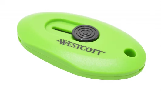 Westcott Compact Retractable Box Opener (16474), Uses Ceramic Blades