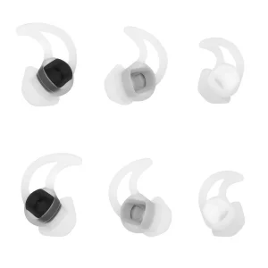 CYADCI Earbud Replacement Tips Silicone Ear Bud Tips Eartips Compatible with Bose Qc20 Qc30 IE2 SoundSport IE3 SIE2i Headphone Ear Tips Earbud Covers