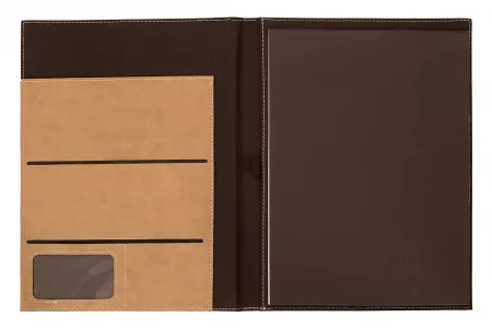 LUXPaper Multi-Pocket Standard Portfolio | Business Card Slot | 8 1/4